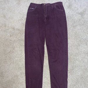 Riders high-wasted tapered-leg jean